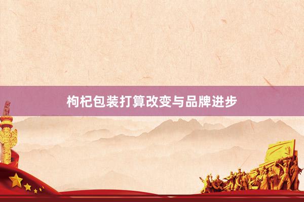 枸杞包装打算改变与品牌进步